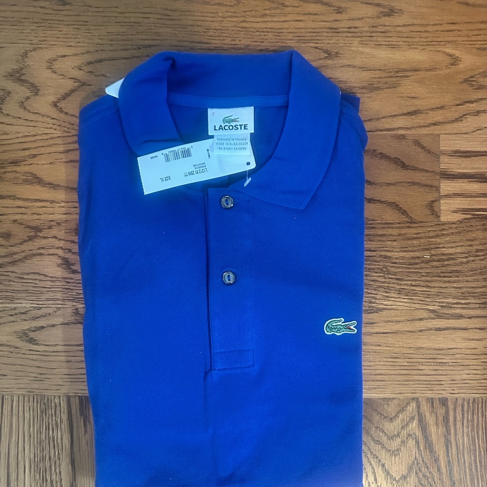 Lacoste Blue Polo Shirt